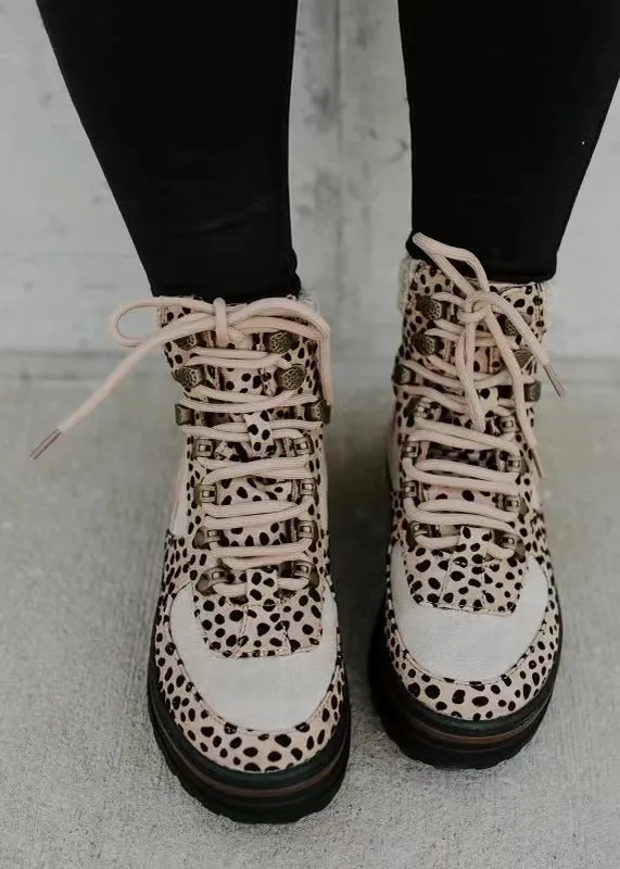 elveswallet Need You Now Leopard Booties